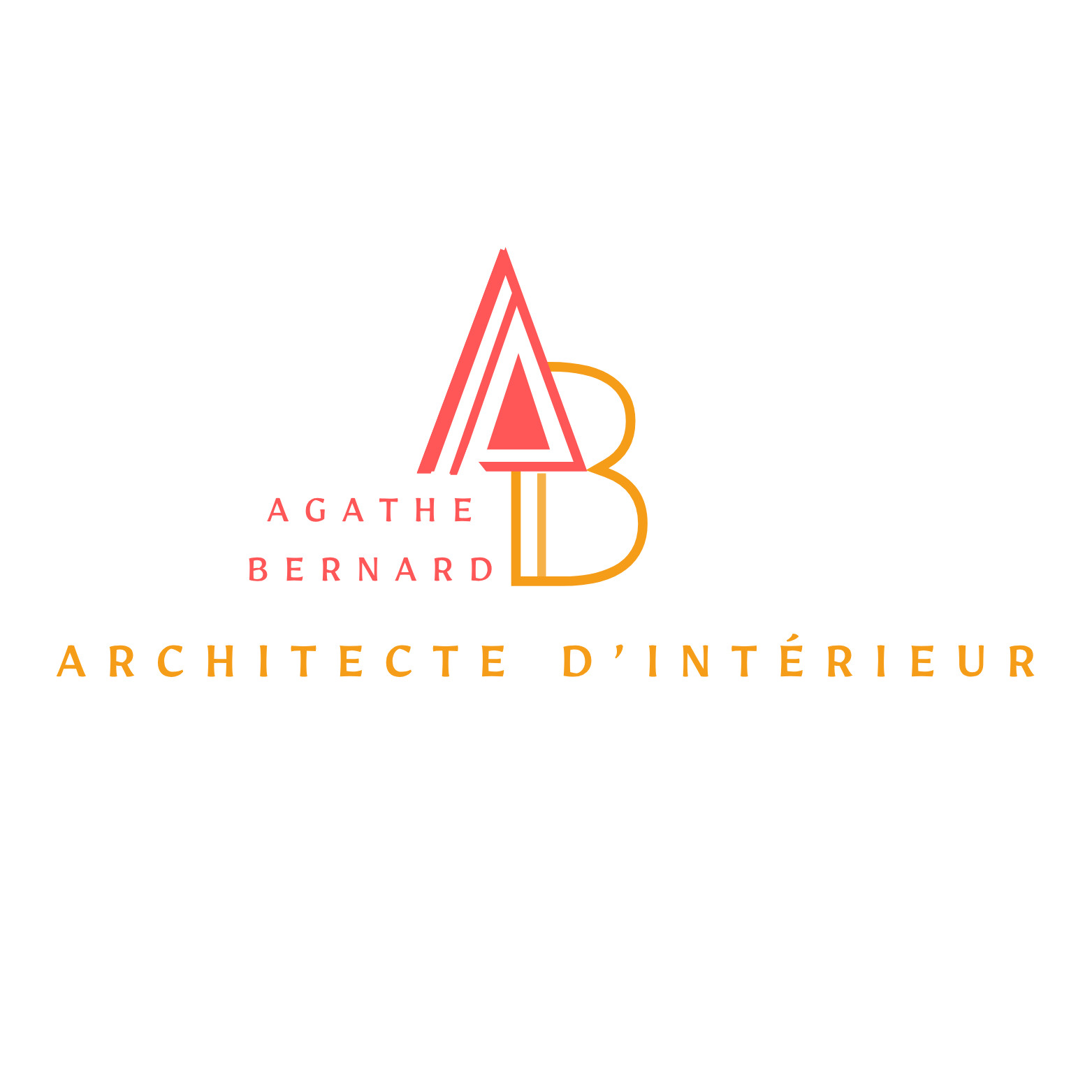 logo agathe bernard archi interieur