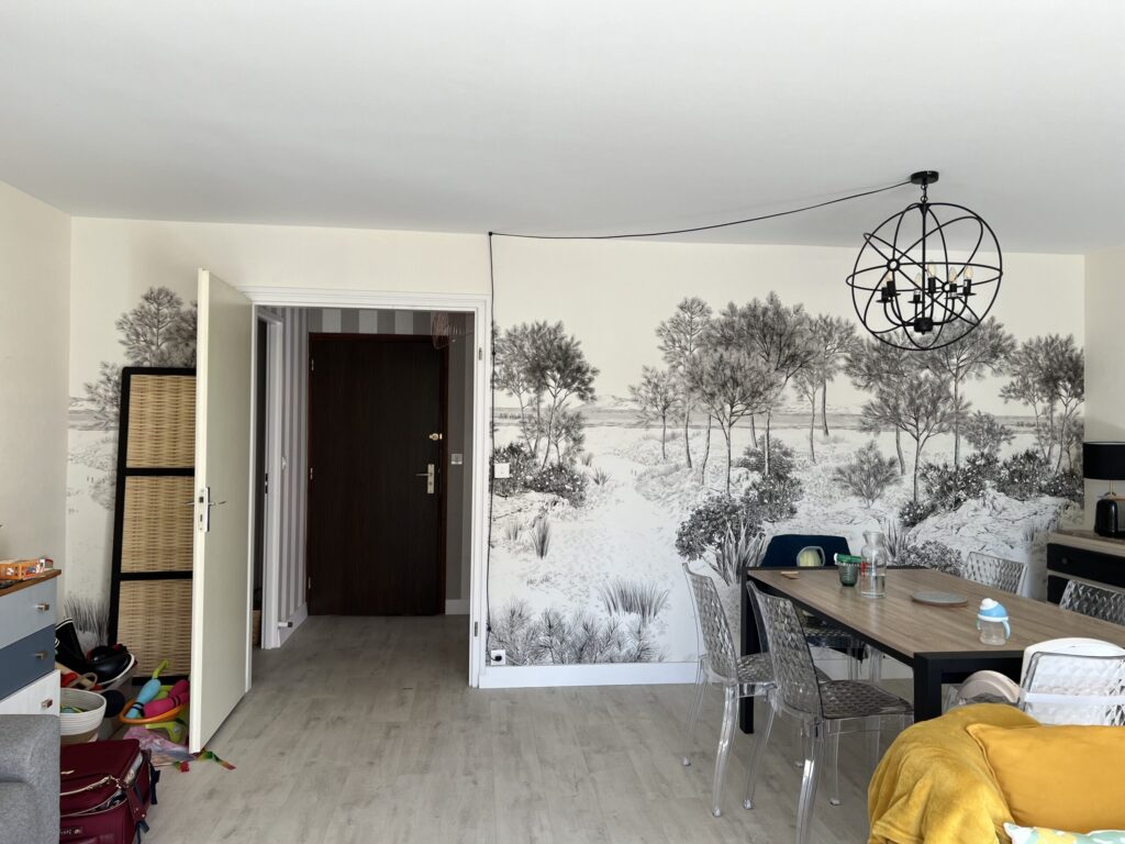 vue sur papier peint avant