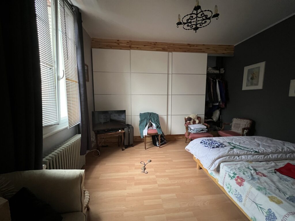 vue sur dressing bricolé