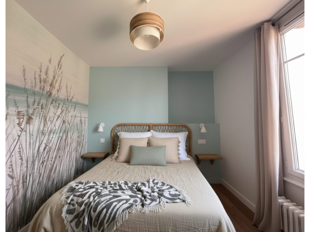 lit vue face ambiance zen